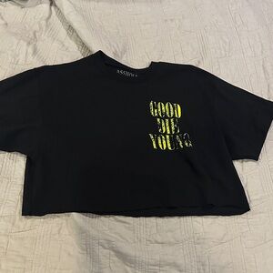 Assholes live forever Black Graphic T-Shirt